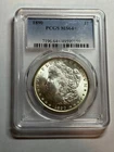 1890 P Morgan Silver Dollar PCGS MS64+ Nice Grade Blast White