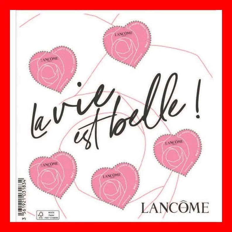 2024 Bloc Feuillet Cœur Lancôme La Vie Est Belle . Neuf** - Photo 1/1