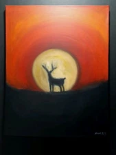 16 X 20 Oil On Canvas Painting 