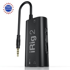 Guitar Audio Interface iRig 2 Portable for iPhone iPad Lightweight Multimedia