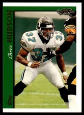 Chris Hudson 1997 Topps #71 Jacksonville Jaguars 24954 Football Card