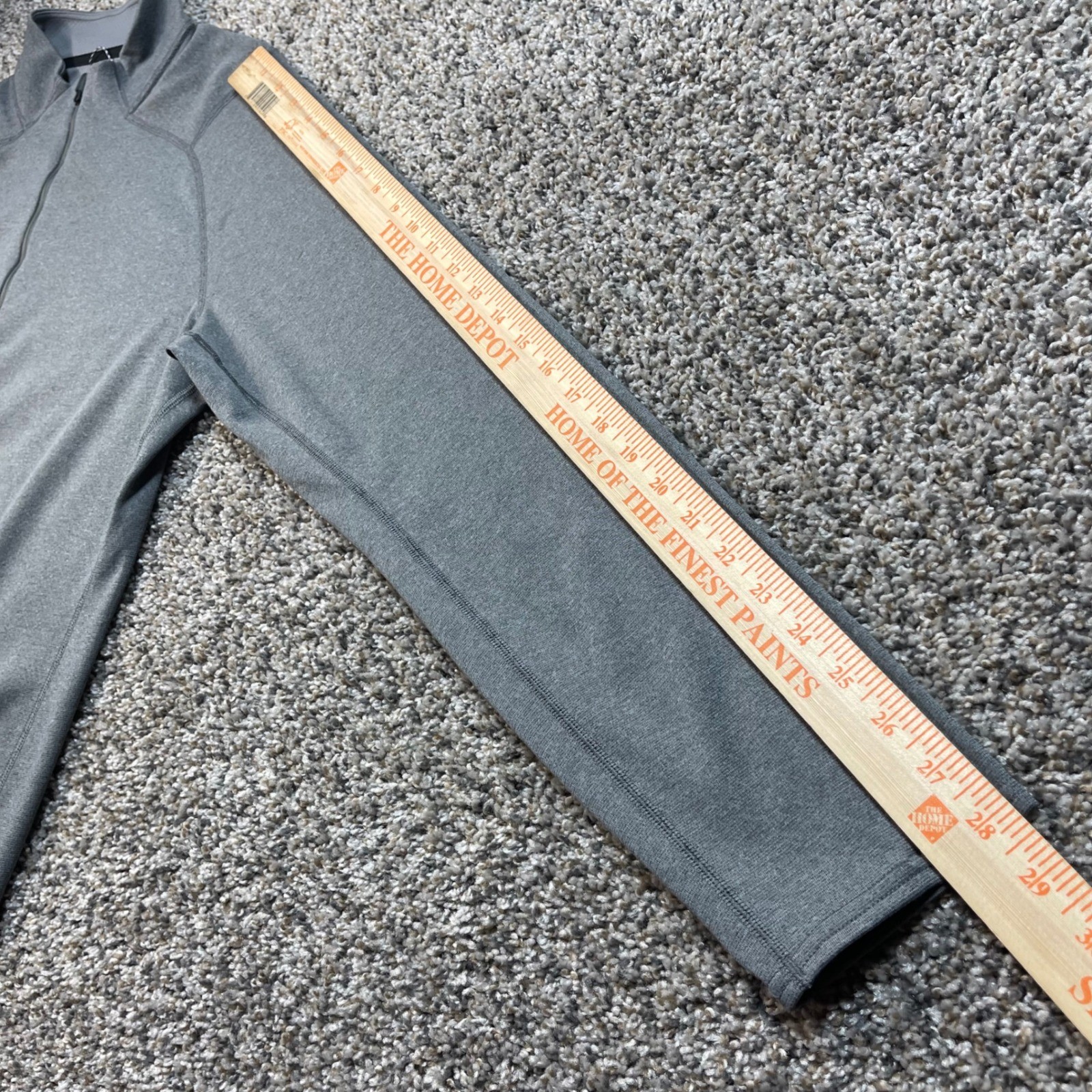 Patagonia Men's Large Capilene 3 Midweight 1/4 Zip Pullover Gray Korbel Logo thumbnail 5