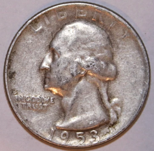 1953-S Washington Silver Quarter - Fine/Very Fine - #2563EA