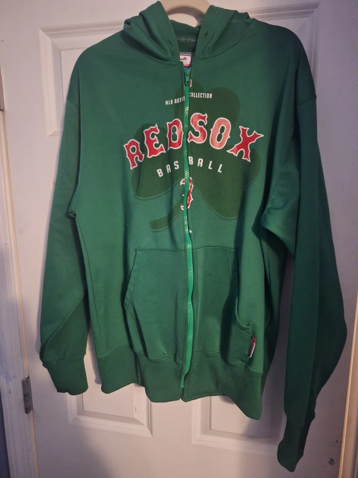 Sudadera mediana con cremallera de los Medias Rojas de Boston Foto 4 de 4