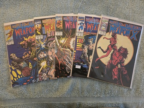 5 Marvel Comics Presents Weapon X #76, 80, 81,82 & 83 by Marvel, -NM, B. Smith