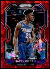 2020-21 Panini Prizm #233 Harry Giles III Red Ice Prizms E1