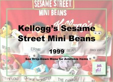 Kellogg's 1999 Sesame Street Mini Beans Plush-Pick 
