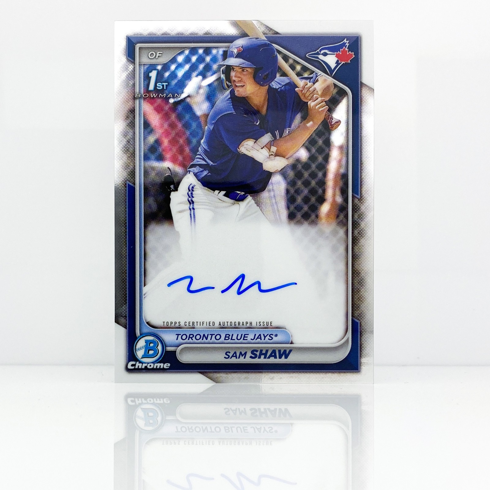 Sam Shaw - 2024 Bowman - #CPA-SS - Chrome Prospect Autographs