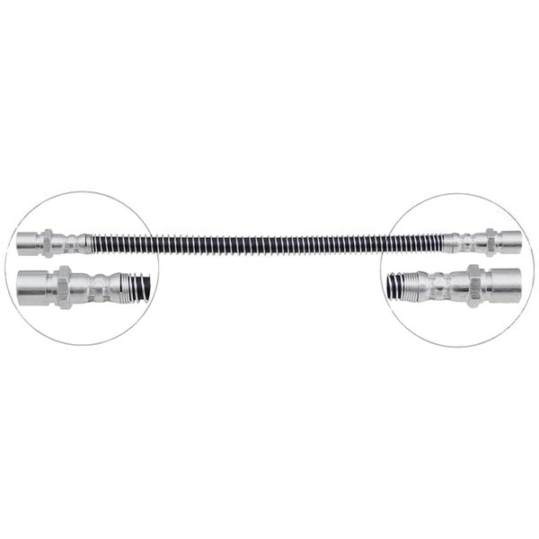Bremsschlauch 335 Mm INN M10X1.0 INN M10X1.0 A.B.S. FüR U.A. Porsche 911-image