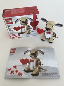 LEGO Seasonal: Valentine's Cupid Dog (40201) Pre-owned w/Box & Instructions