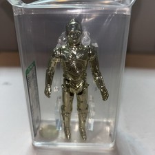 1977 Vintage Star Wars C-3PO loose HK AFA 85 NM Gold Seal Awesome Figure