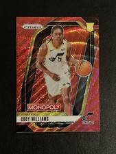 2024-25 Panini Prizm Monopoly - Cody Williams #35 Ruby Wave Prizm (RC)