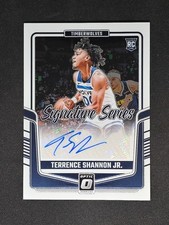 2024-25 Panini Donruss Optic - Signature Series Terrence Shannon Jr.,...