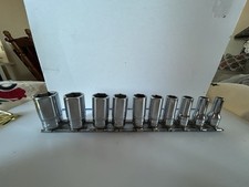 Snap on Sockets 10pcs Metric 3/8 Deep Well
