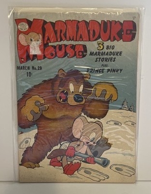 Marmaduke Mouse #29 1951- Golden Age Funny Animals Read Desc.