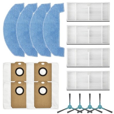 Für RoboStar iQ400 Plus Wischtuch Staubbeutel und Filter Zubehörpaket