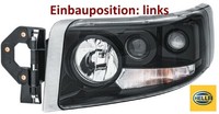 Hella 1EL011899-291 Hauptscheinwerfer Links Scheinwerfer Frontscheinwerfer