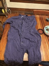 Aramark 52R Blue Coveralls 100 Cotton