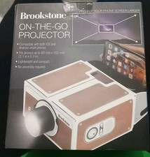 Brookstone On-The-Go Portable Phone Projector