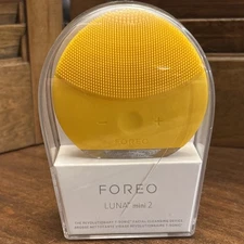 FOREO LUNA Mini 2 SUNFLOWER YELLOW (New Factory Sealed)