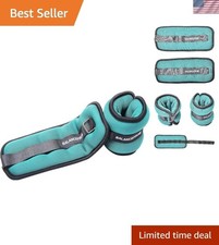 Tailored Fitness: 1-20LBS Adjustable Ankle, Arm Leg Weights for Core Training