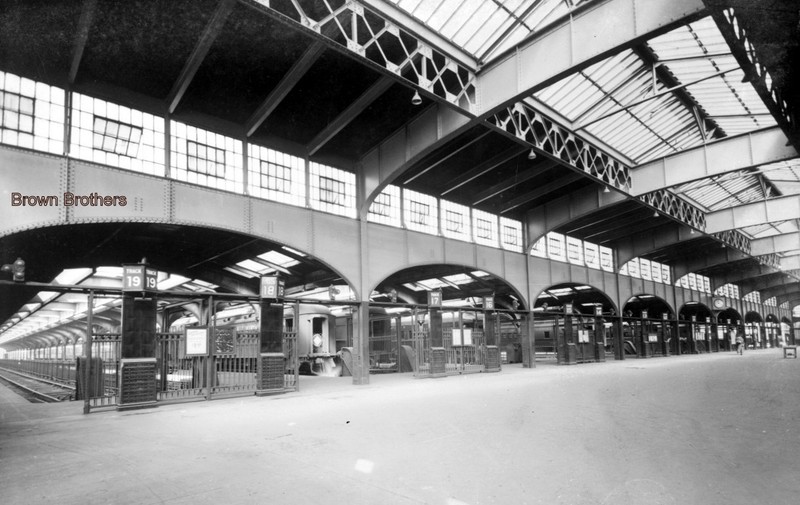 1920s Jersey City Terminal Central Railroad of NJ Film Photo Negative