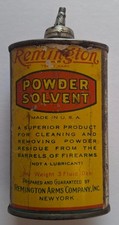 Remington Powder Solvent Tin Can Handy Oiler Gun Oil Fire Arms Shell Box