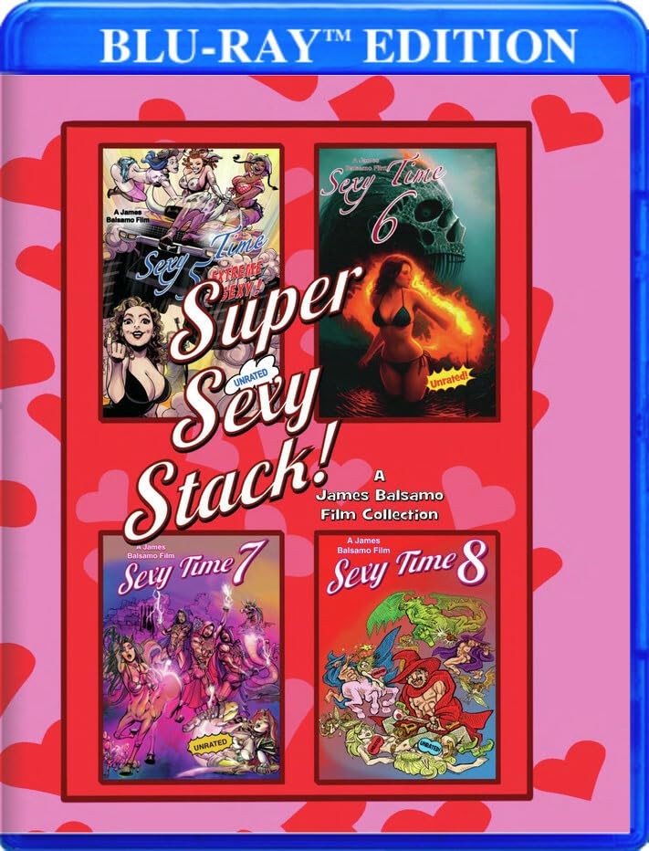 Super Sexy Stack Sexy Time 5-8 (Blu-ray) James Balsamo Tabitha Stevens
