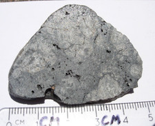17,7 gramos Jikharra 001 rebanada HED Acondrita Eucrita Meteorito Asteroide Vesta