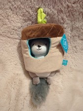 Lullaby Squirrel Acorn Pull Musical Plush Manhattan Toy Multicolor Baby Crib Toy