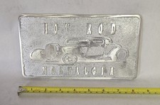 Cast Aluminum Hot Rod Nostalgia Car Plaque Cast Aluminum Hot Rod Nostalgia Car Plaque