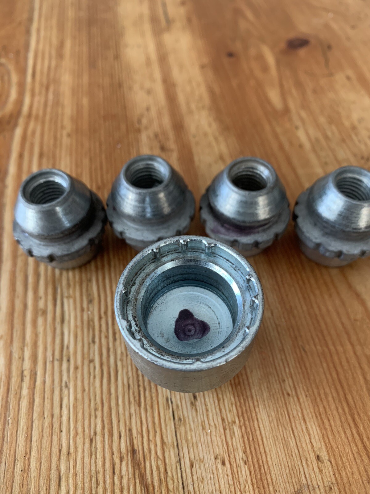 Genuine Ford Focus/Fiesta/EcoSport Alloy Wheel Locking Wheel Nut set eBay