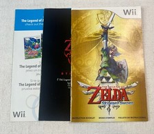 The Legend of Zelda Skyward Sword for Wii Instruction Manual Booklet ONLY