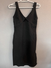 BB Dakota By Steve Madden Black Slimming Dress Size Medium