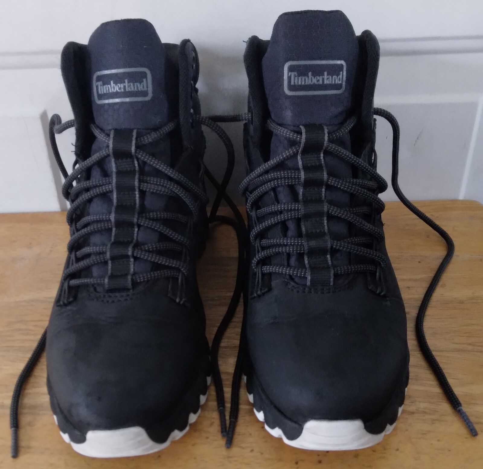 Timberland Greenstride Edge Waterproof A2K2Y Black Womens Hiking Boots. Size 8.5 image 4