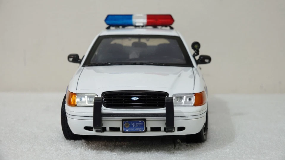 1/18 Arizona State PD 2001 Ford Crown Victoria Lights and Siren SEE DESCRIPTION! - Image 2 of 4
