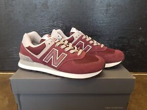 NUOVO nella casella New Balance WL574ER Borgogna Stile Di Vita Scarpe per  le donne | eBay