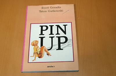 PIN UP EVERT GERADTS, GUTKOWSKI ARTEFAKT TATTOO, 1984