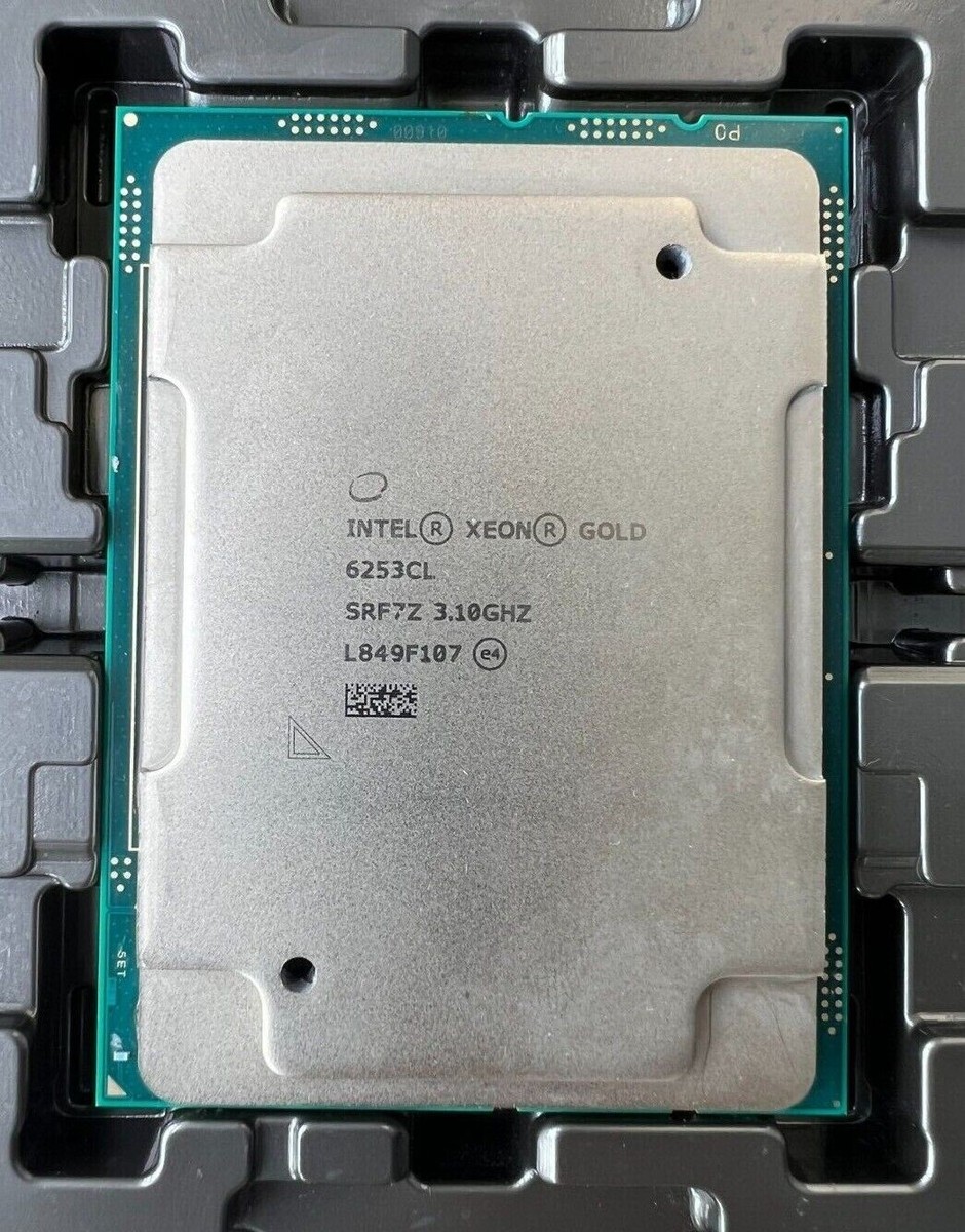 Intel Xeon Gold 6253CL SRF7Z 3.1GHz 18-Core 24.75MB 205W