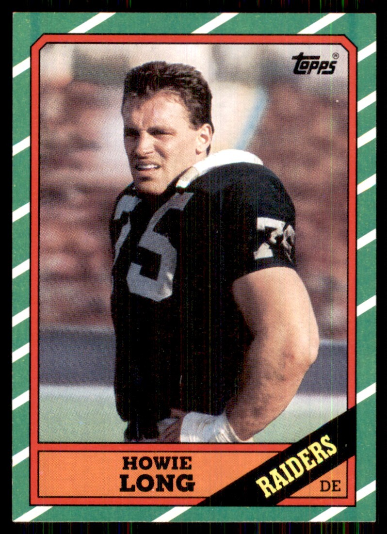 1986 Topps #67 Howie Long Los Angeles Raiders