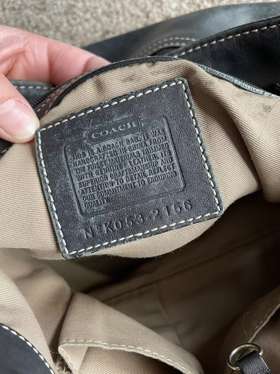 Coach made in china hotsell tag