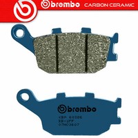 Brembo Carbon Keramische BremsbeläGe Hinten FüR Yamaha Yzf 600 R6 2003>2004