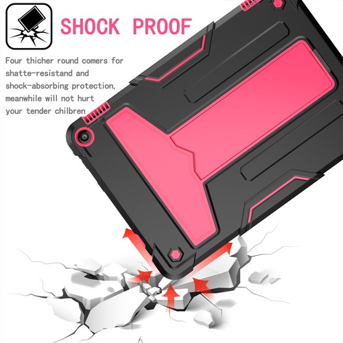 For Amazon Fire HD 10 /10 Plus 2021 HD 8 2020 Shockproof Armor Stand Rugged Case - Picture 44 of 61