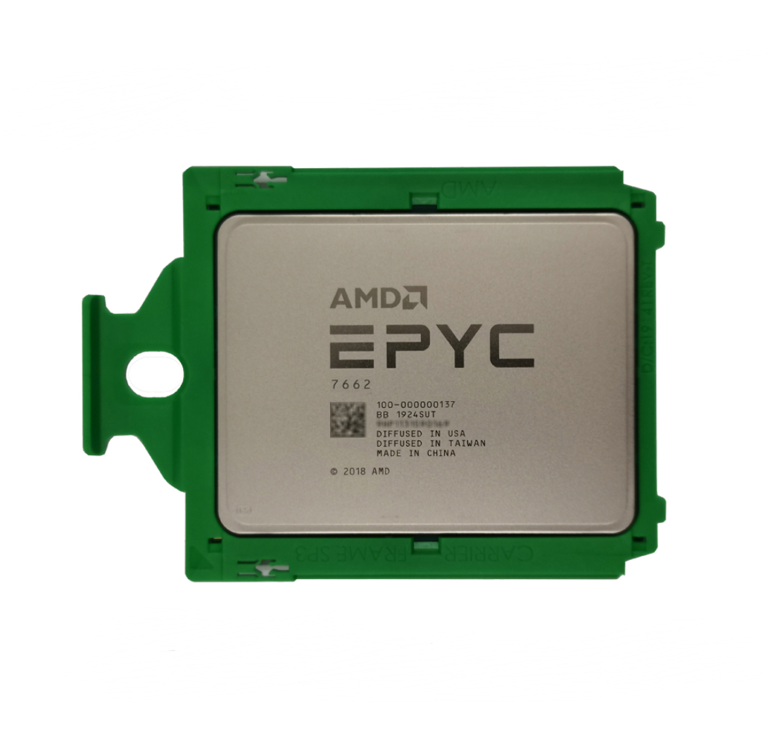 AMD Epyc 7662 Server Processor (3.3 GHz, 64 Cores, Socket AMD Epyc 7662 Server Processor (3.3 GHz, 64 Cores, Socket
