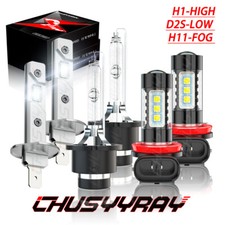 For Mazda 6 2006 2007 2008 White Headlights Bulbs Hilo Fog Lights H1d2sh11