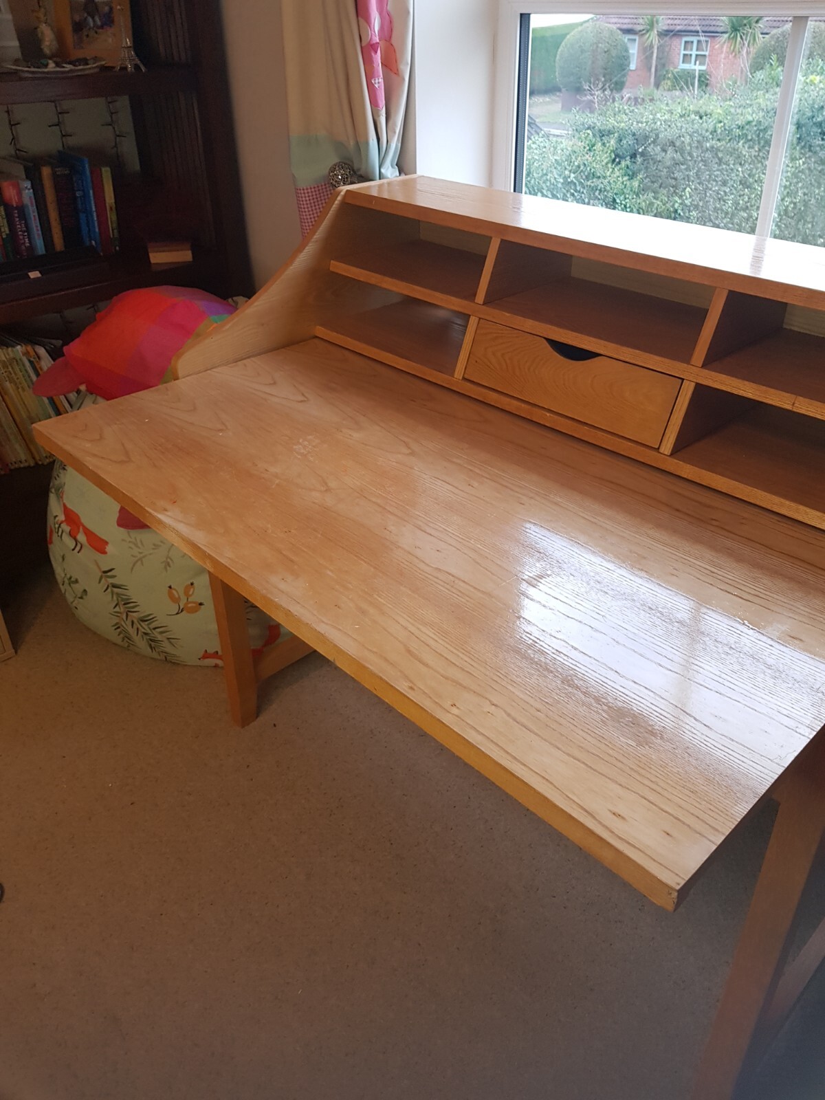 John Lewis Wooden Extendable Desk eBay
