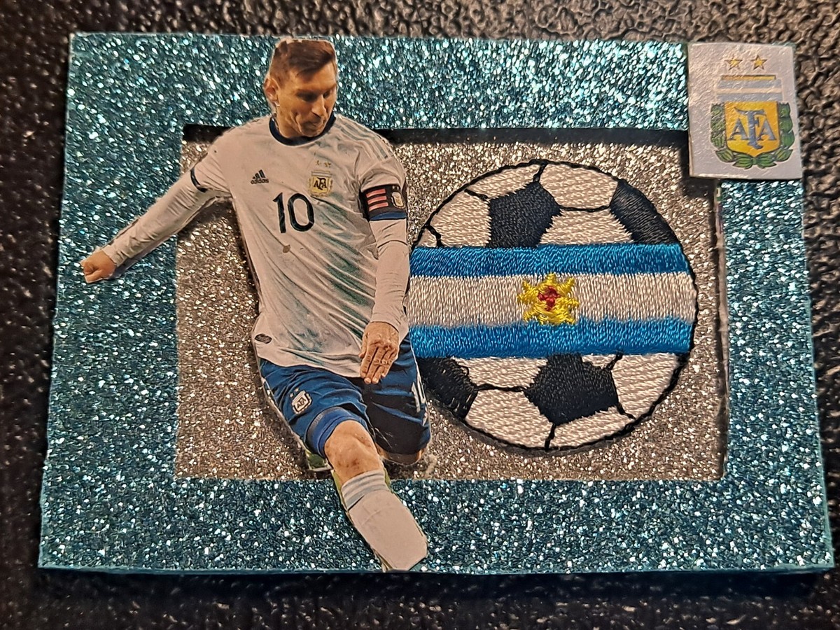 Topps SALIH OZCAN エズジャン 世界1枚 1of1 1/1 RC Lionel Messi Custom 1/1 Hand crafted Futbol card Argentina world