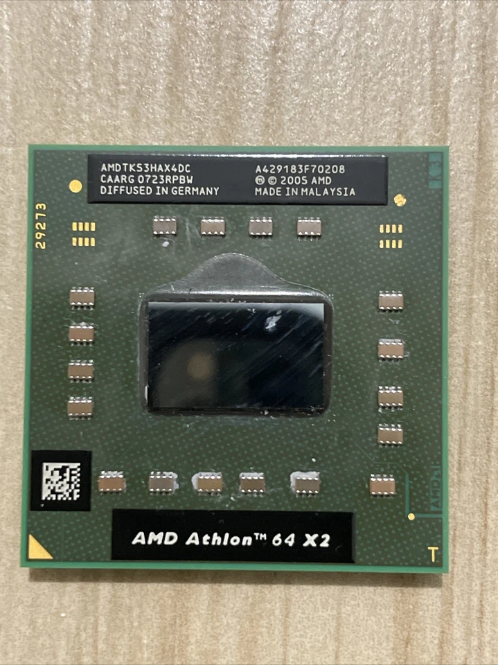 CPU AMD ATHLON 64 X2 TK-53 AMDTK53HAX4DC 1.70GHZ SOCKET S1 (2178N) - Immagine 4 di 4