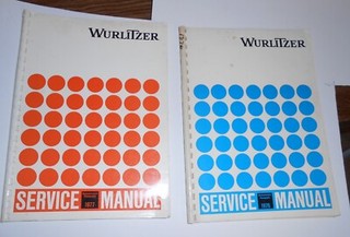 German Wurlitzer Original 1976 & 1977 Jukebox manuals