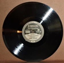10" - 78 RPM SHELLAC (EDISON) RECORD / ALBERT SPALDING / EDISON 82239-L